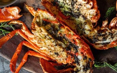 Easy Grilled Lobster