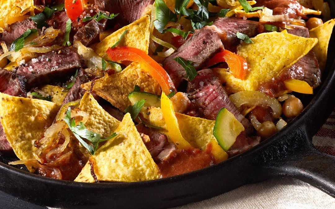 March Madness Grilled Nachos