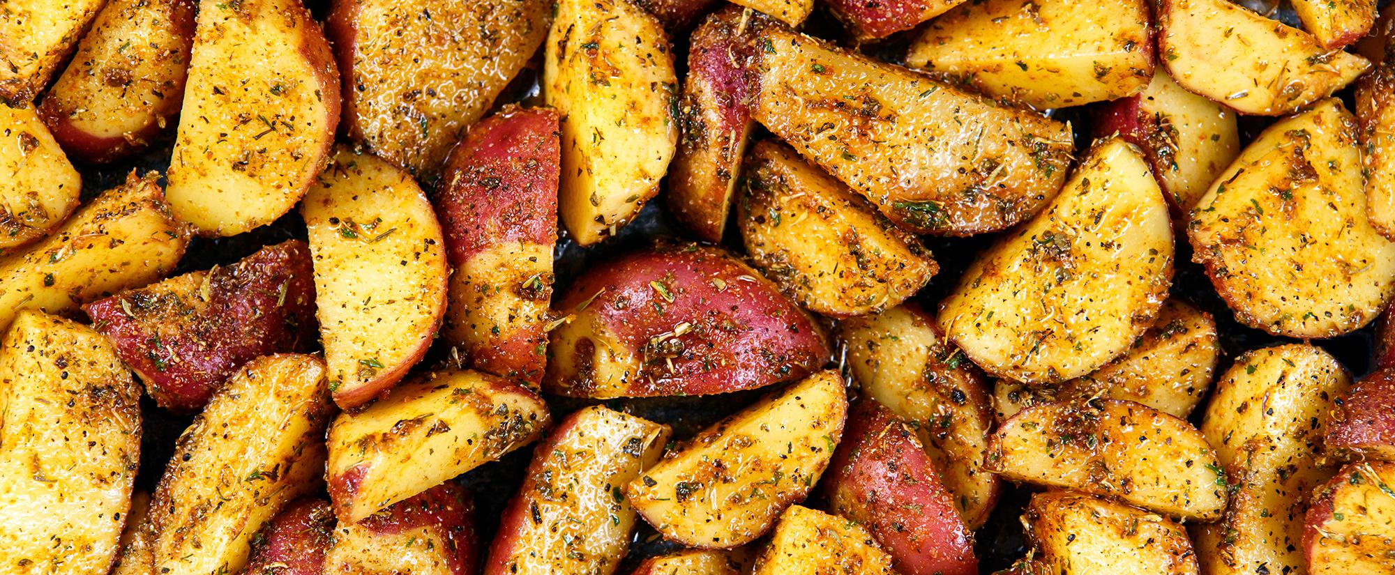 grill potatoes