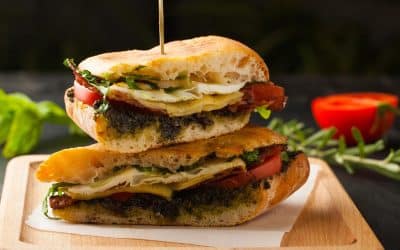 Our Famous Grilled Pesto Sandwiches