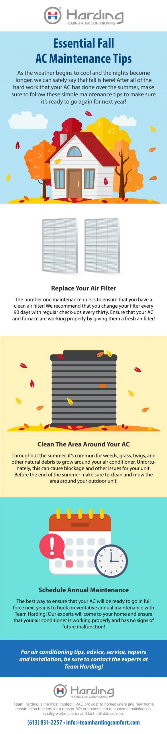 Essential Fall AC Maintenance Tips