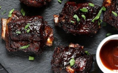 Grilled Short Ribs With Guinness Marinade
