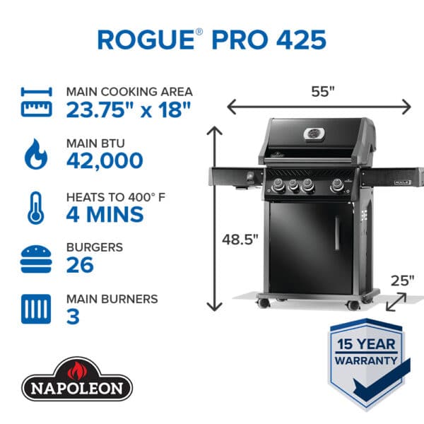 Napoleon Rogue® PRO 425 SIB (NG) - Image 8