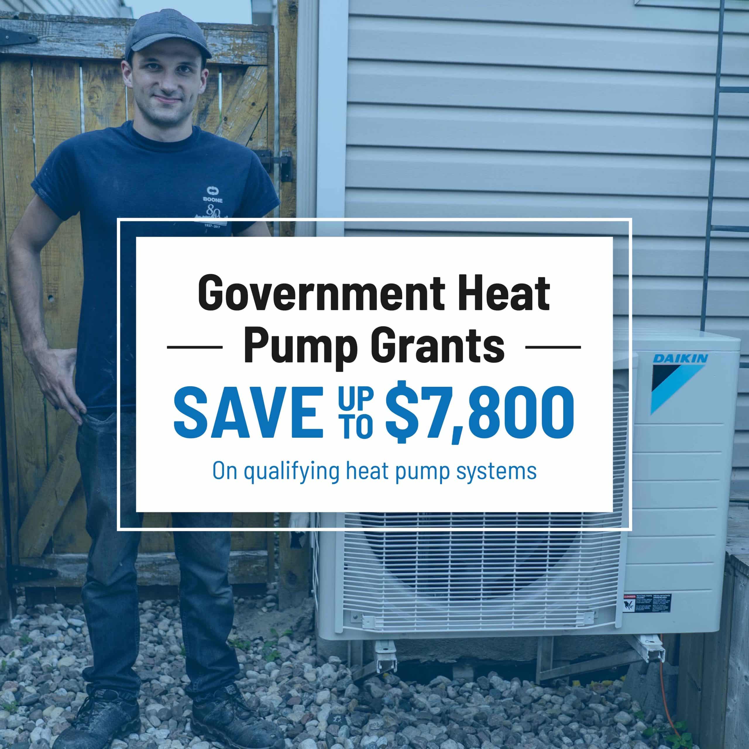 Government Heat Pump Grants Save Up to 7,800