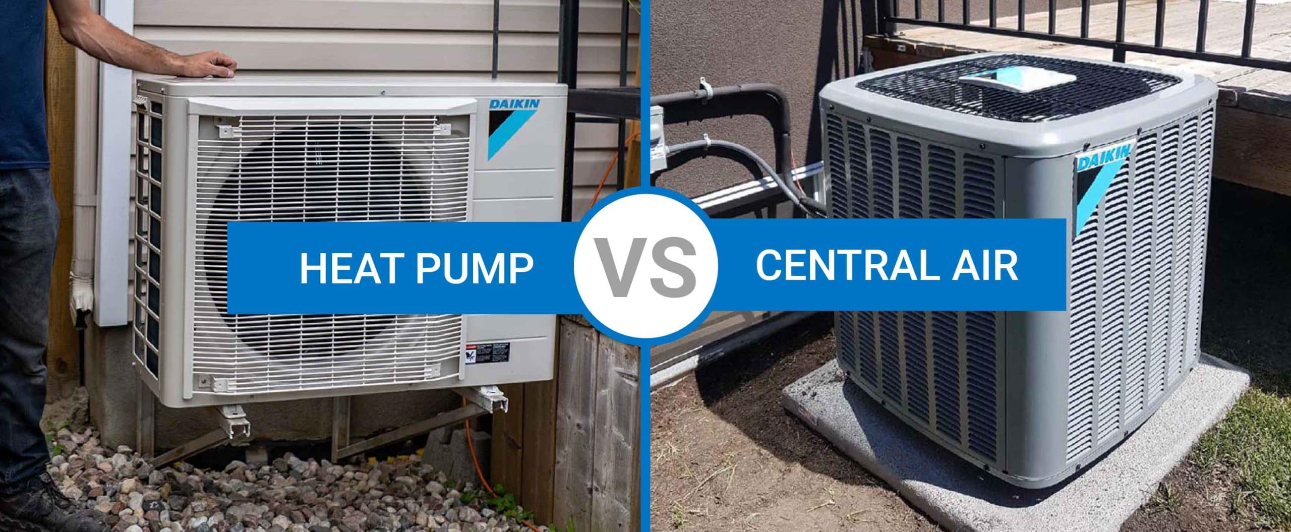 heat pumps vs central air