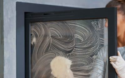 How To Safely Clean Fireplace Glass