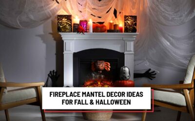 Fireplace Mantel Decor Ideas for Fall & Halloween