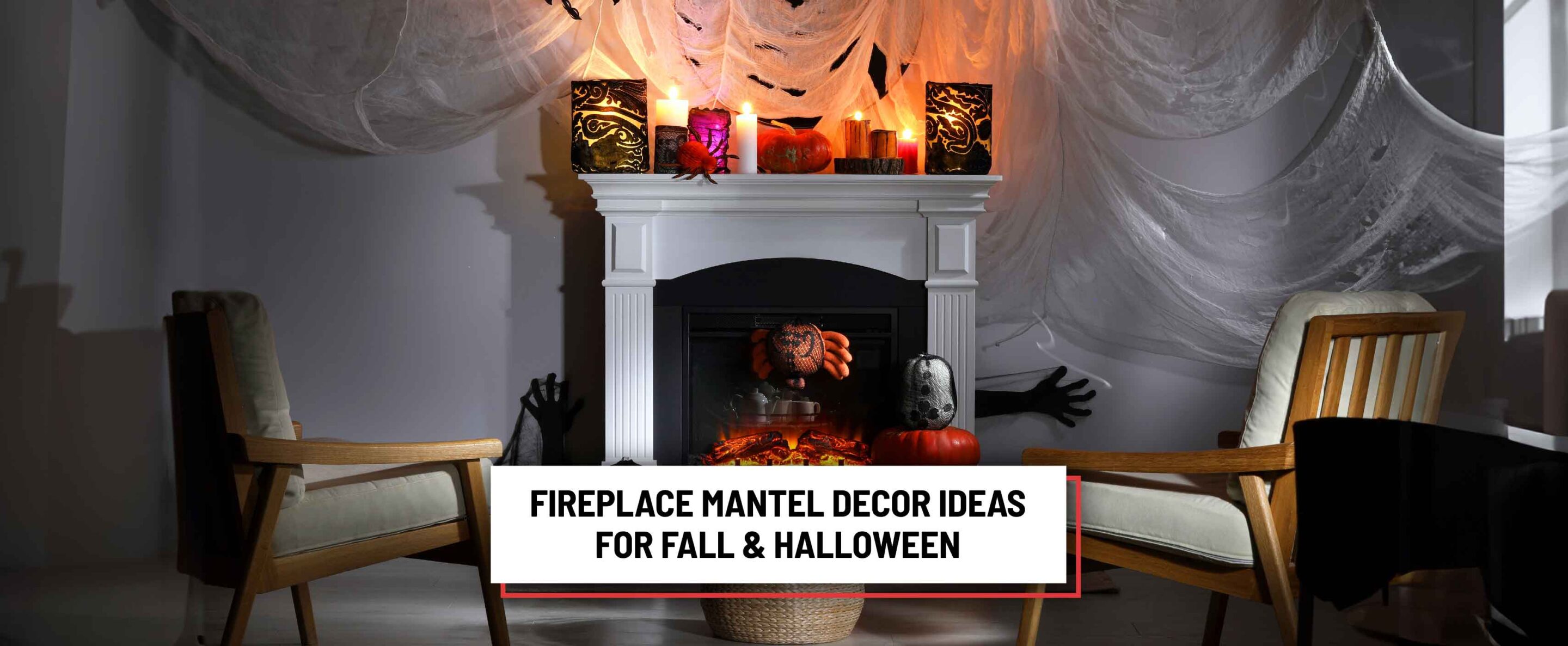 Fireplace mantel decor