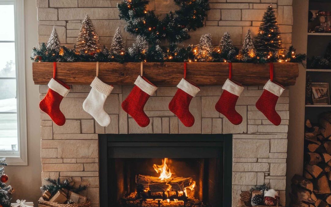 Fireplace Mantel Decor Ideas for the Holidays