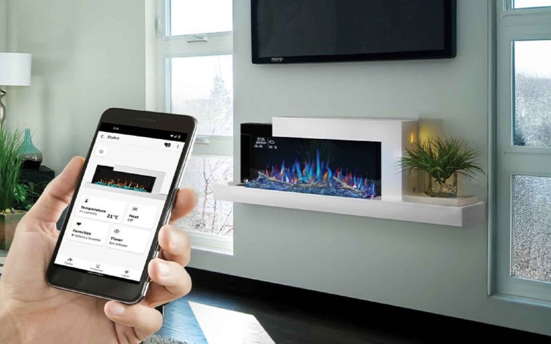 5 Benefits of Using the Napoleon Home App to Control Your Electric Fireplace