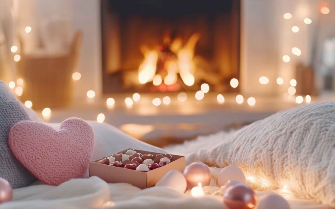 How to Create a Romantic Fireplace Setting for Valentine’s Day