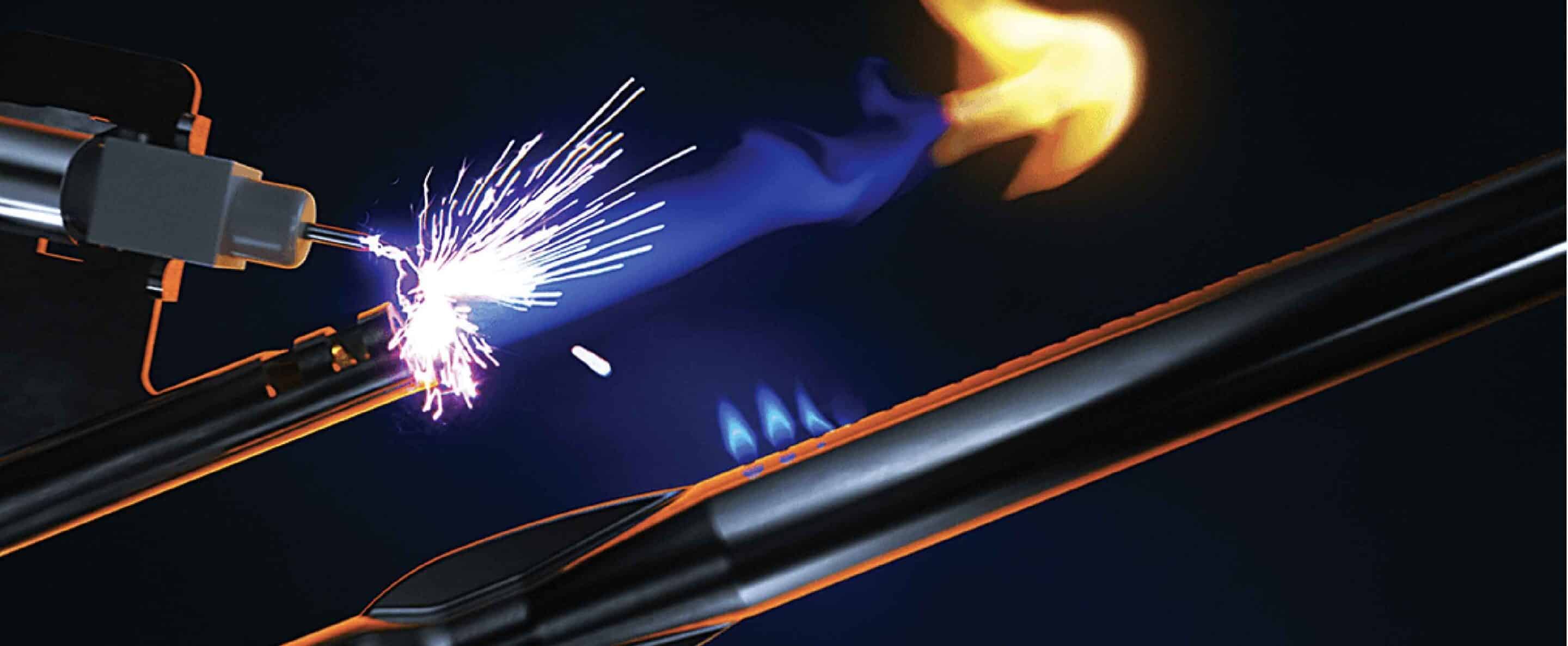 Napoleon's Advanced Instant JETFIRE™ Ignition System