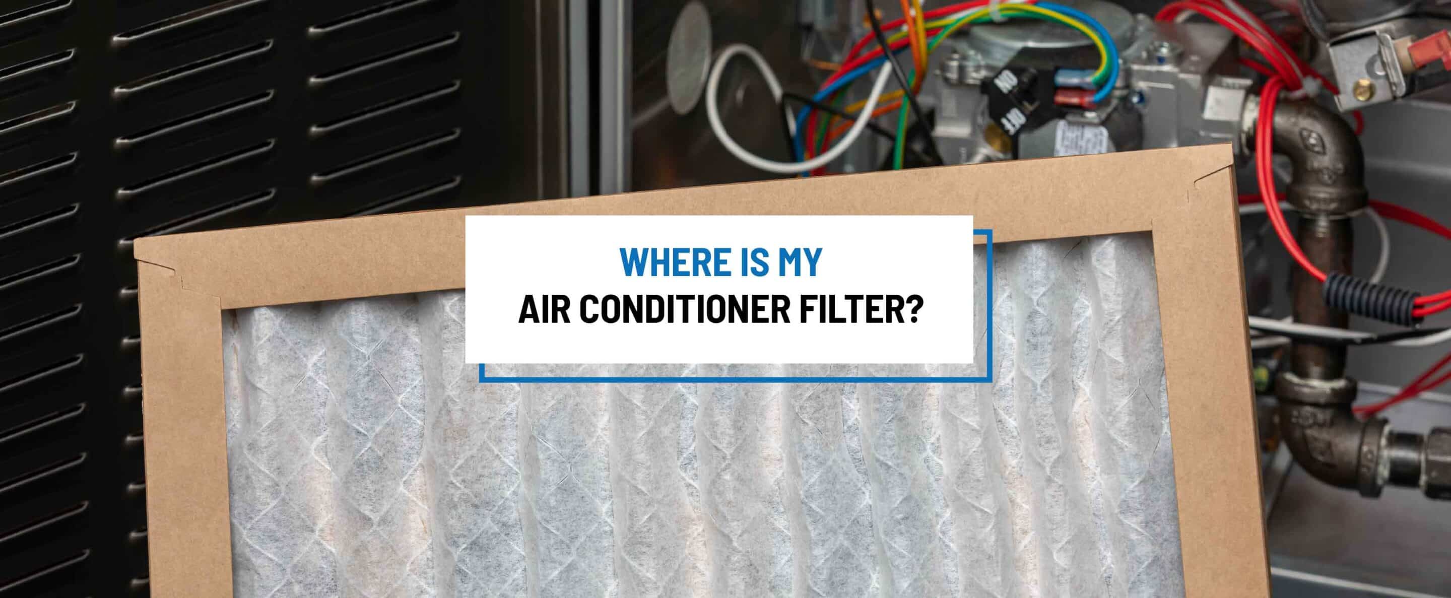 where is air conditioner filter