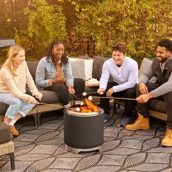 Napoleon Timberwolf® Smokeless Fire Pit – 18-inch, Matte Black - Image 8