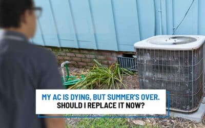 My AC Is Dying, But Summer’s Over. Should I Replace It Now?